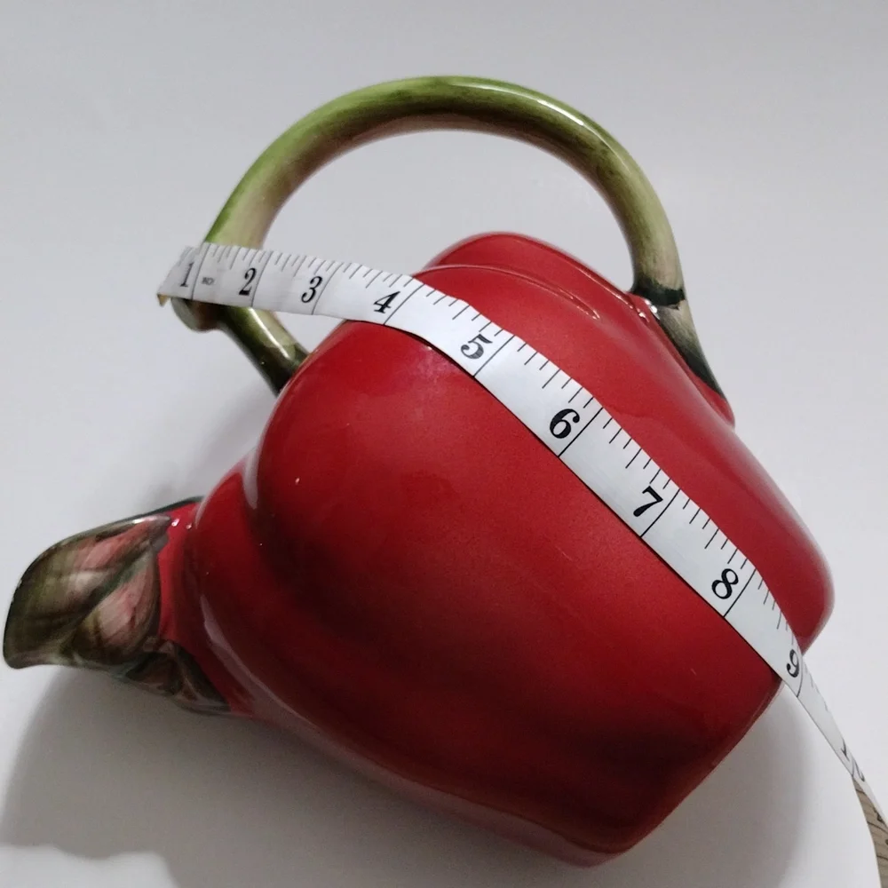 Williams Sonoma,  ceramic apple jug .
